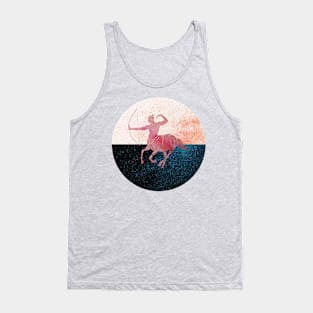 Watercolor Sagittarius Tank Top